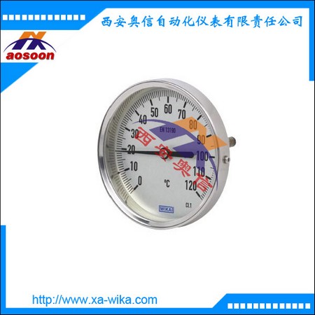 威卡双金属温度计A52.100-1-C1F-BS 温度表