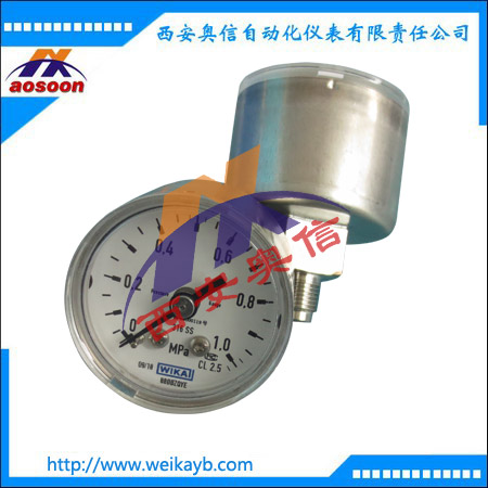 德国wika压力表131.11.050 波登管压力表